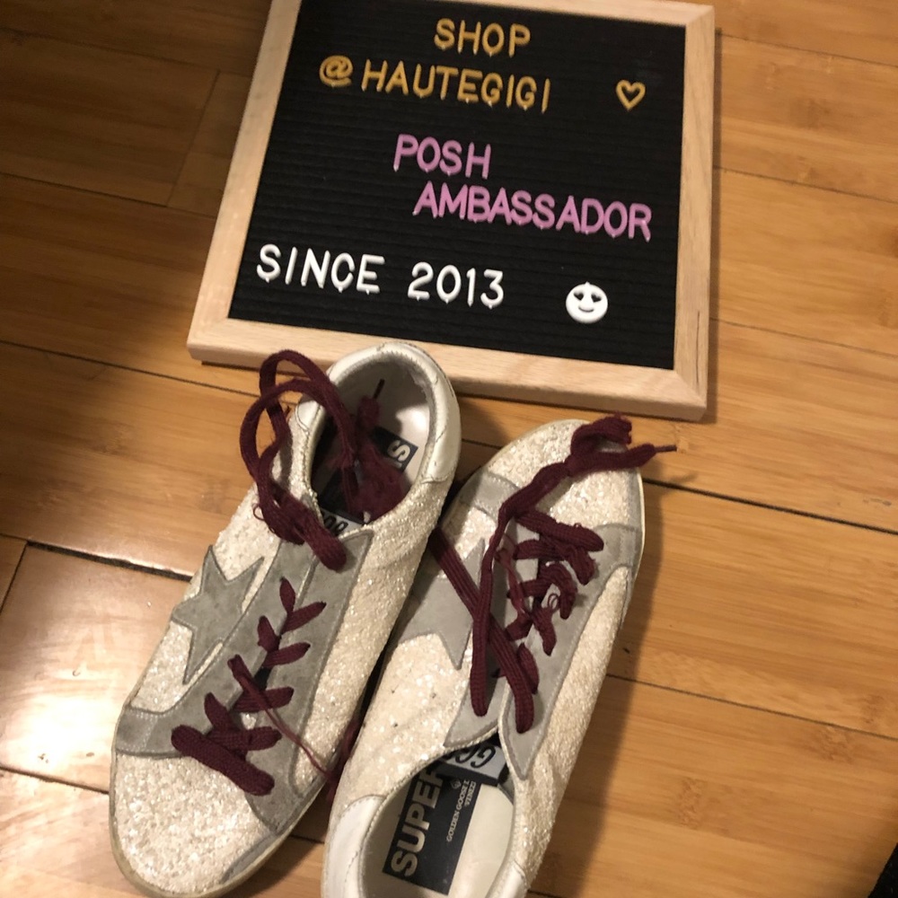 ❣️SOLD❣️[ golden goose] glitter super star sneaker - Picture 5 of 6
